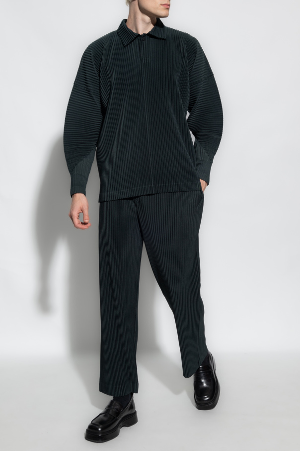 Issey Miyake Homme Plisse Trousers with wide legs