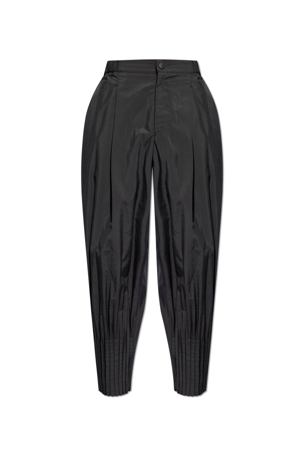 Issey Miyake Homme Plisse Nylon Trousers by Issey Miyake Homme Plisse
