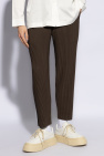 Homme Plissé Issey Miyake BROWN Pleated trousers