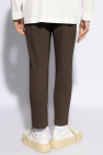 Homme Plissé Issey Miyake BROWN Pleated trousers