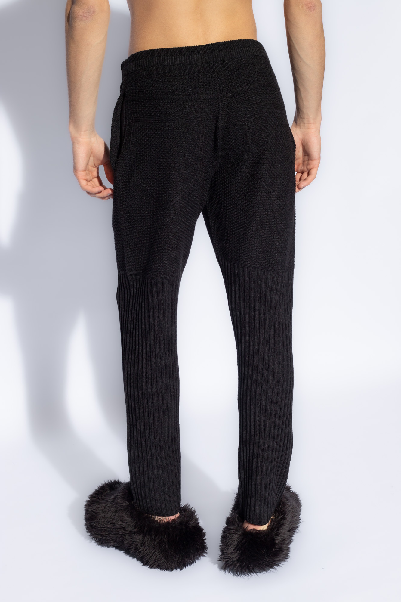 Homme Plissé Issey Miyake Ribbed trousers