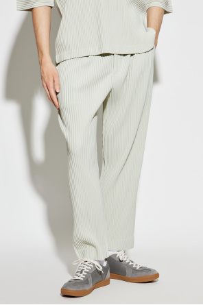 Homme Plissé Issey Miyake Pantalones plisados
