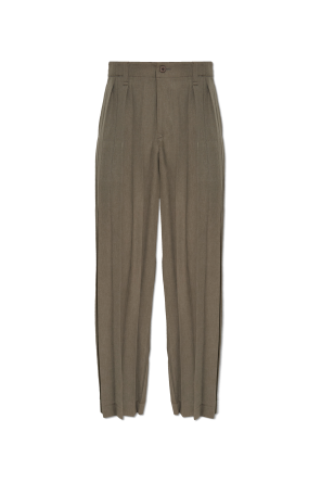Pleated trousers