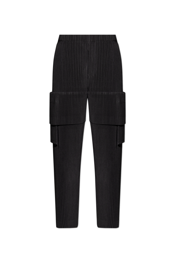 Pleated trousers od Homme Plissé Issey Miyake