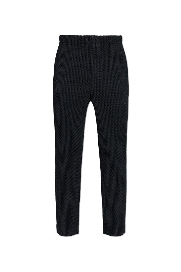 Homme Plissé Issey Miyake Pantalones plisados