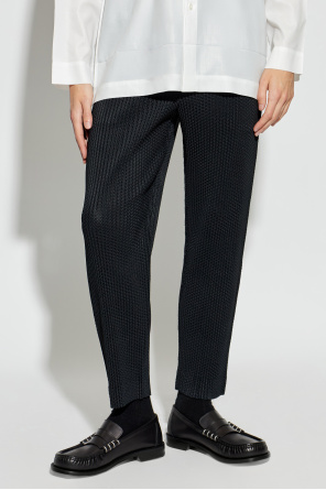 Homme Plissé Issey Miyake Pantalones plisados