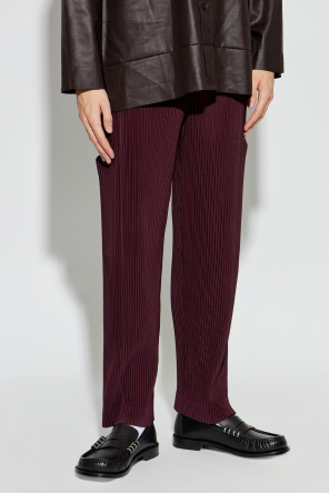Homme Plissé Issey Miyake Pantalones plisados