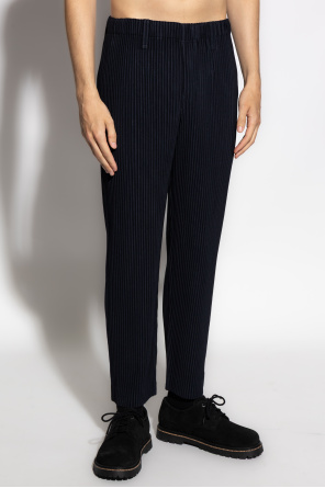 Homme Plissé Issey Miyake Pantalones plisados