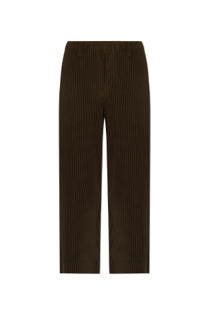 Pantalones plisados