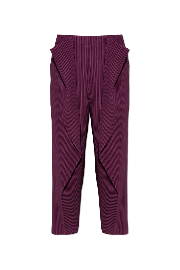 Pleated trousers od Homme Plissé Issey Miyake
