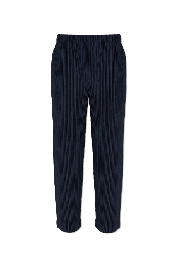 Pleated trousers od Homme Plissé Issey Miyake