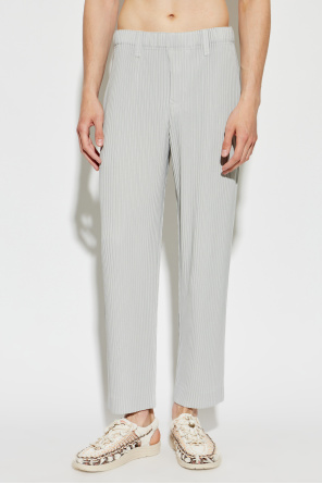 Homme Plissé Issey Miyake Plisowane spodnie