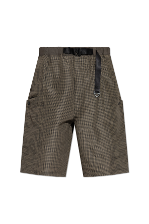 Shorts with a belt