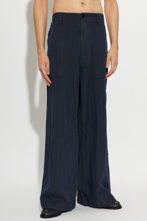 Comme des Garçons Homme Plus Striped Pattern Trousers