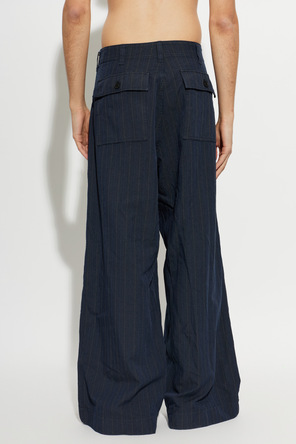 Comme des Garçons Homme Plus Striped Pattern Trousers