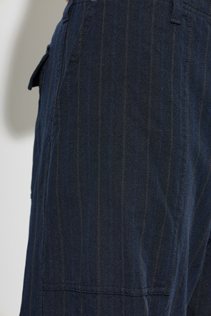 Comme des Garçons Homme Plus Striped Pattern Trousers