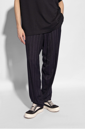Yohji Yamamoto Column trousers with pockets