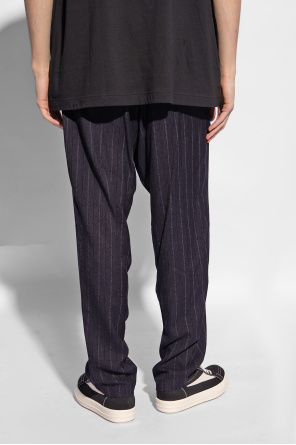 Yohji Yamamoto curve trousers with pockets