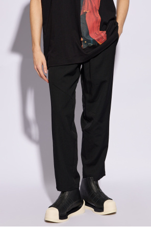 Yohji Yamamoto Wełniane spodnie