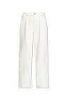 HALFBOY WHITE High-rise jeans