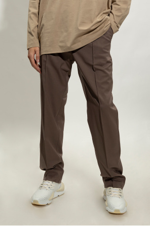 Running track pants Pleat-front trousers