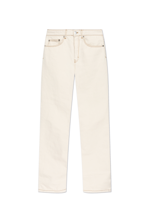 Trousers with logo
