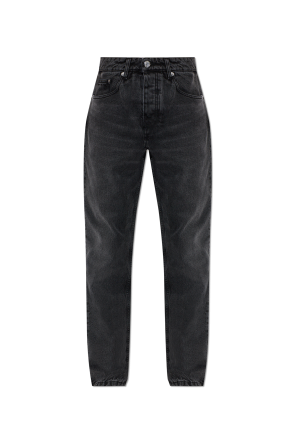 Straight-leg jeans