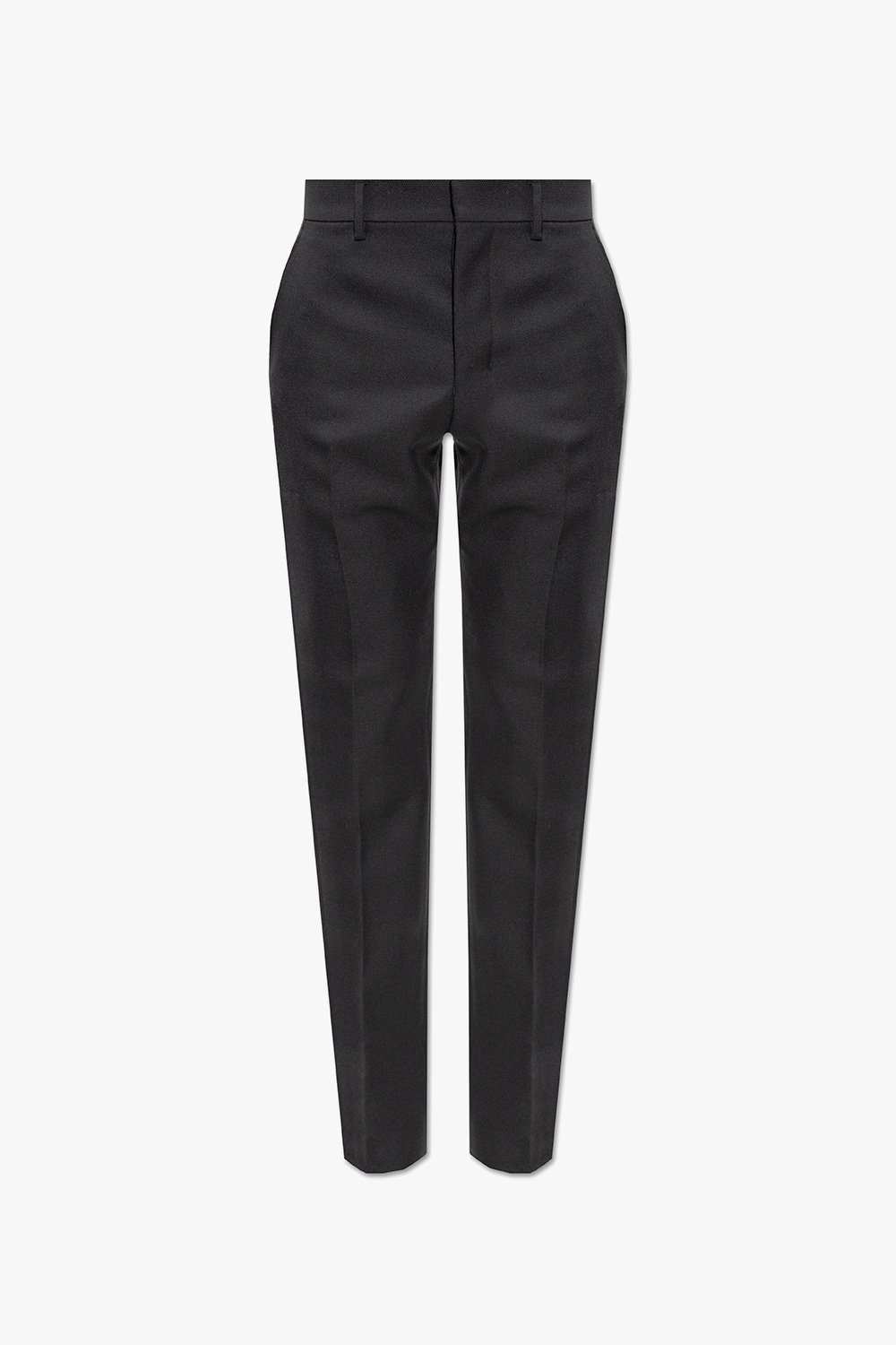 Jean Coton Skinny Blush Pleat-front bomuld trousers