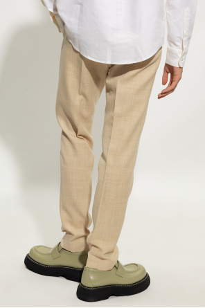 Refresh your casual wardrobe wearing the ™ Luca Shorts Wool pleat-front trousers