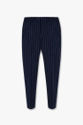 Ami Alexandre Mattiussi Pinstriped wool trousers