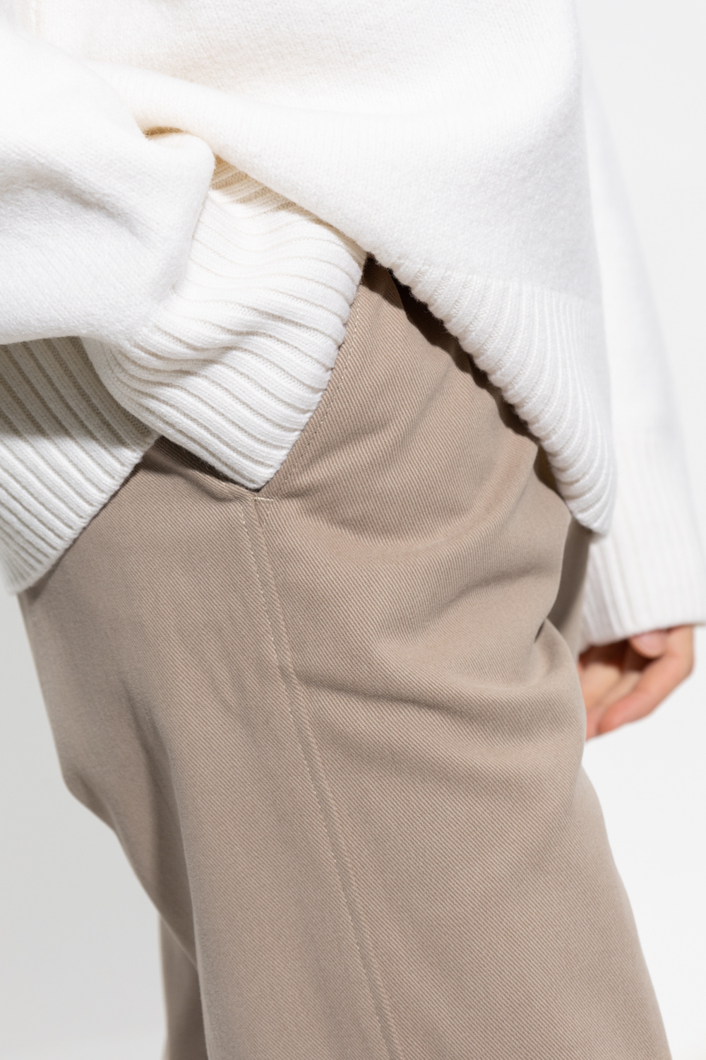Percepción diseñador Idealmente Pleat - De-iceShops Spain - Solace London Kami crystal-embellished mini  dress - front trousers Ami Alexandre Mattiussi