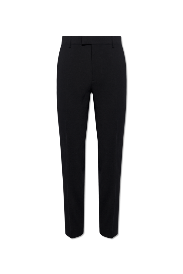 Pleat-front trousers od Download the updated version of the app