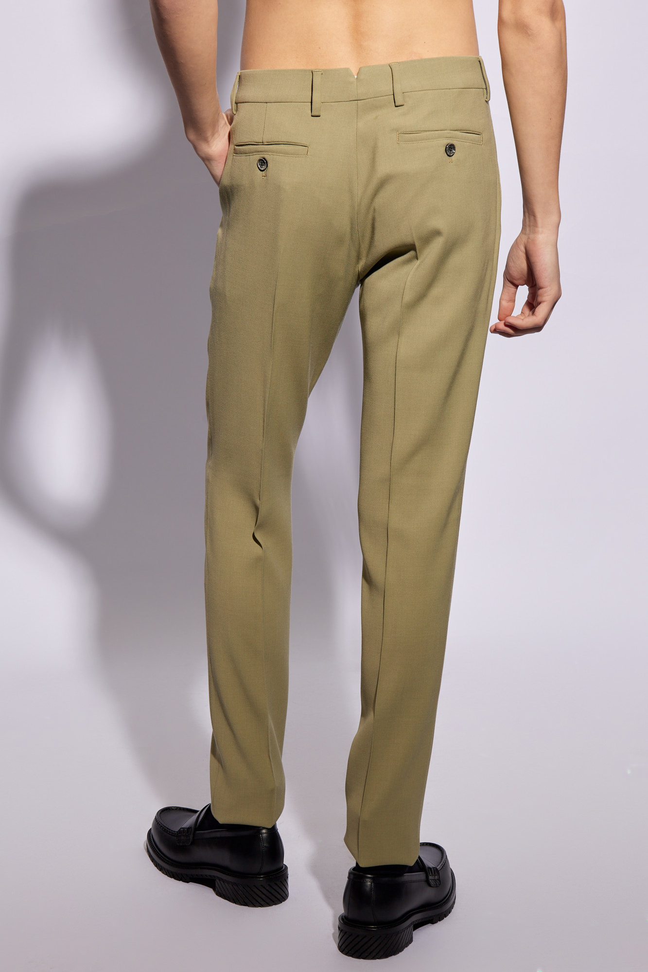 Ami Alexandre Mattiussi Pleat-front trousers