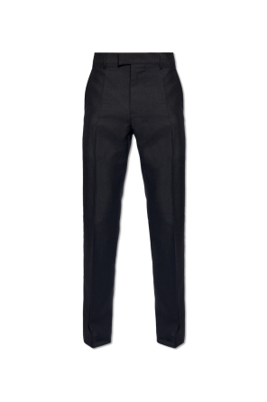 Pleat-front trousers od overdye c t shirt