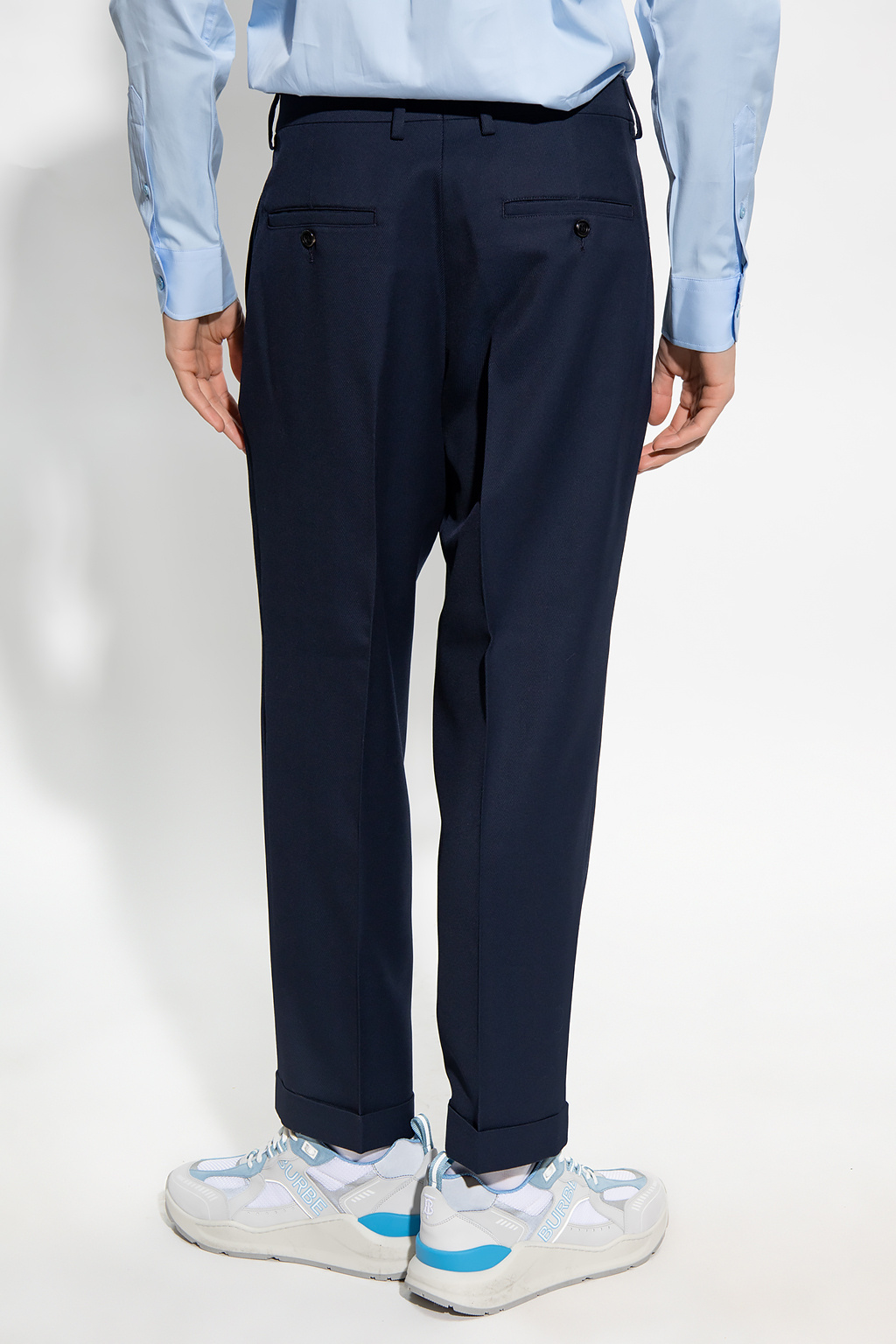 Ami Alexandre Mattiussi Pleat-front trousers