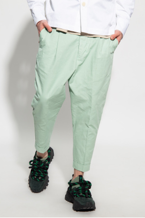 Ami Alexandre Mattiussi Pleat-front styling trousers