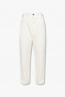 Ami Alexandre Mattiussi WHITE Jeans with dropped crotch