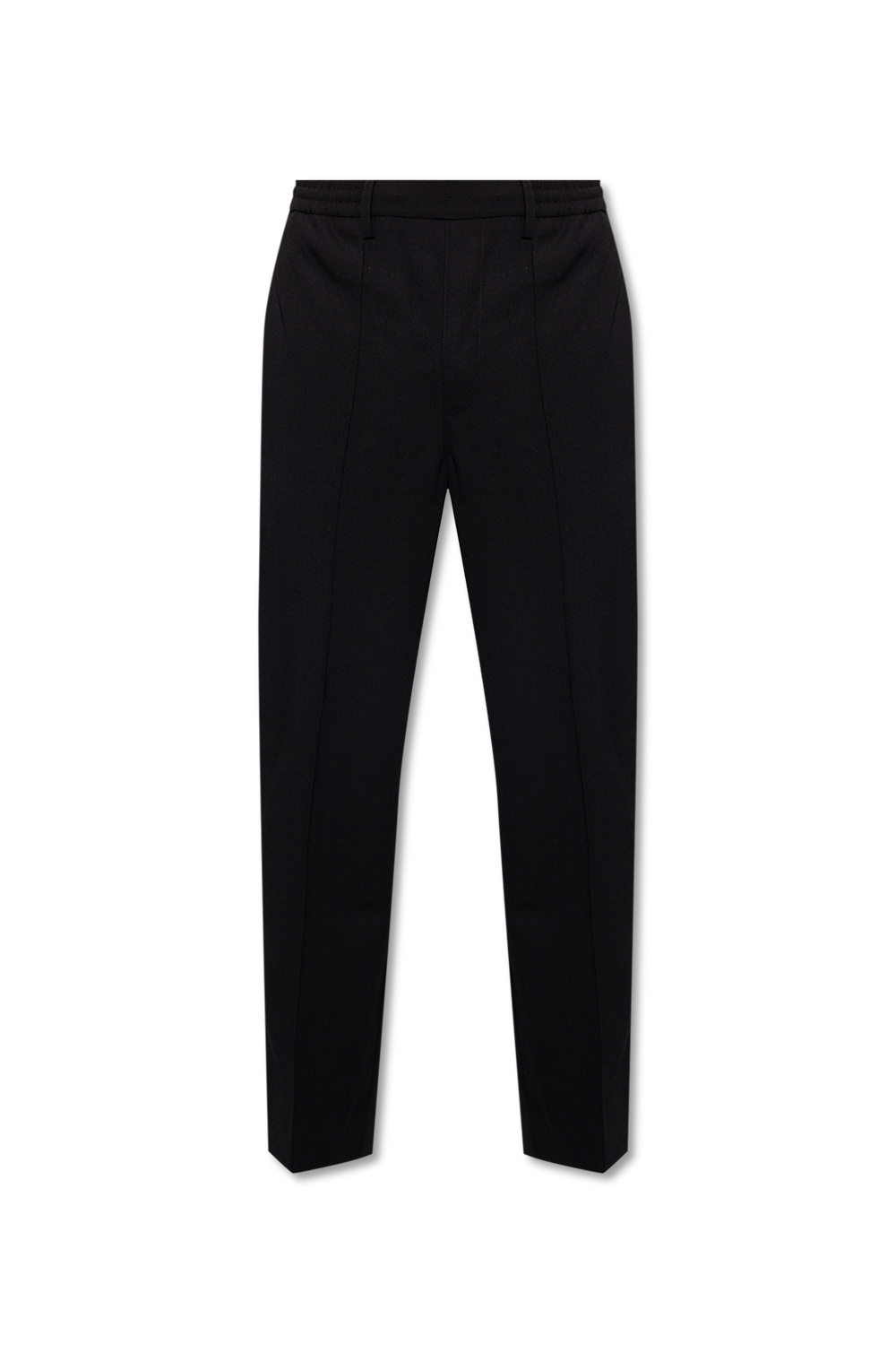 rhude oversize logo print shorts item Pleat-front trousers