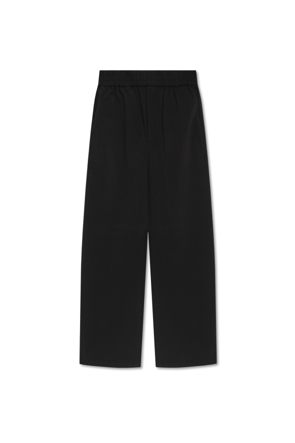 Ami Alexandre Mattiussi Cotton trousers with a loose fit