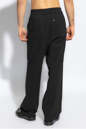 Ami Alexandre Mattiussi Cotton trousers with a loose fit