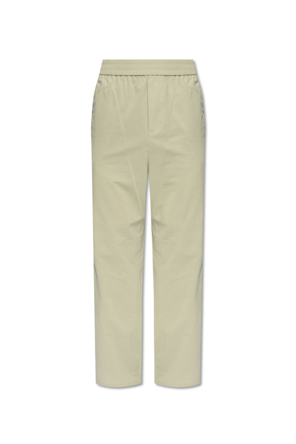 Leggings de cintura alta con aspecto de piel Cotton trousers by Leggings de cintura alta con aspecto de piel