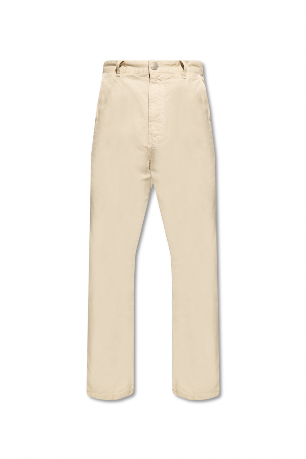 broken logo track shorts Cotton trousers