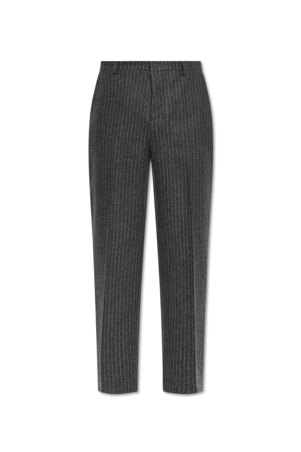 Ami Alexandre Mattiussi Striped Pattern Pants