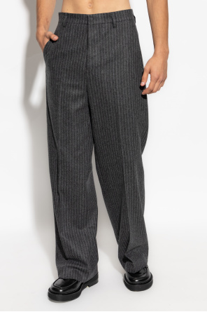 Ami Alexandre Mattiussi Striped Pattern Pants