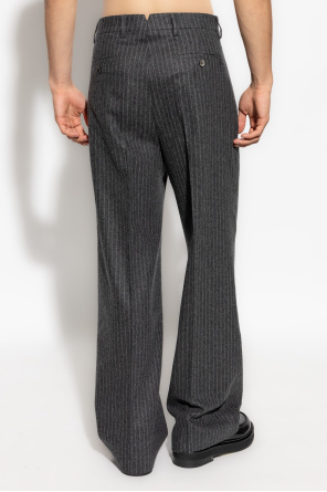 Ami Alexandre Mattiussi Striped Pattern Pants