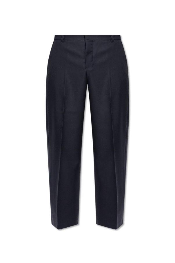 Ami Alexandre Mattiussi Wool Trousers