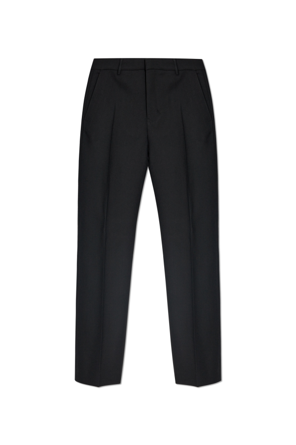 Ami Alexandre Mattiussi Wool trousers with crease