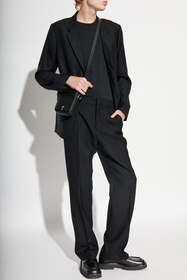 Ami Alexandre Mattiussi Wool trousers with crease