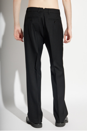 Ami Alexandre Mattiussi Wool trousers with crease