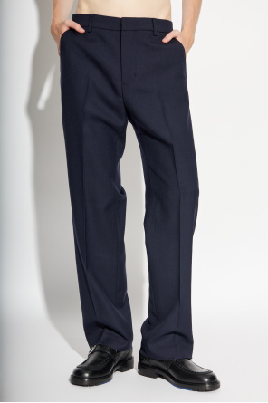 Ami Alexandre Mattiussi Wool trousers with crease